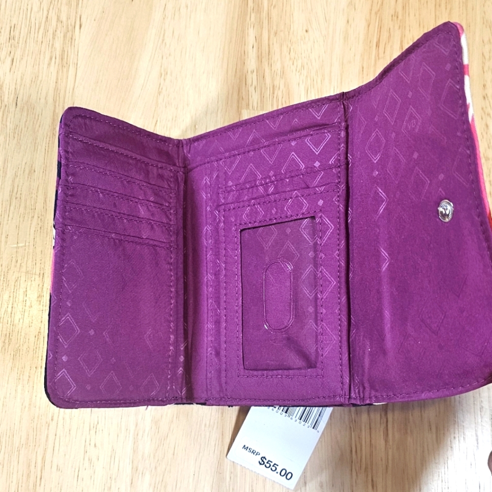 New✨️Vera Bradley Euro Wallet - Picture 4 of 8